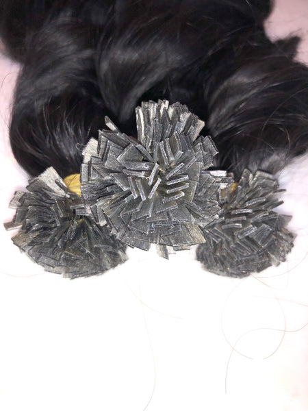 Posh Mongolian Curly iTip Extensions (3B/3C)